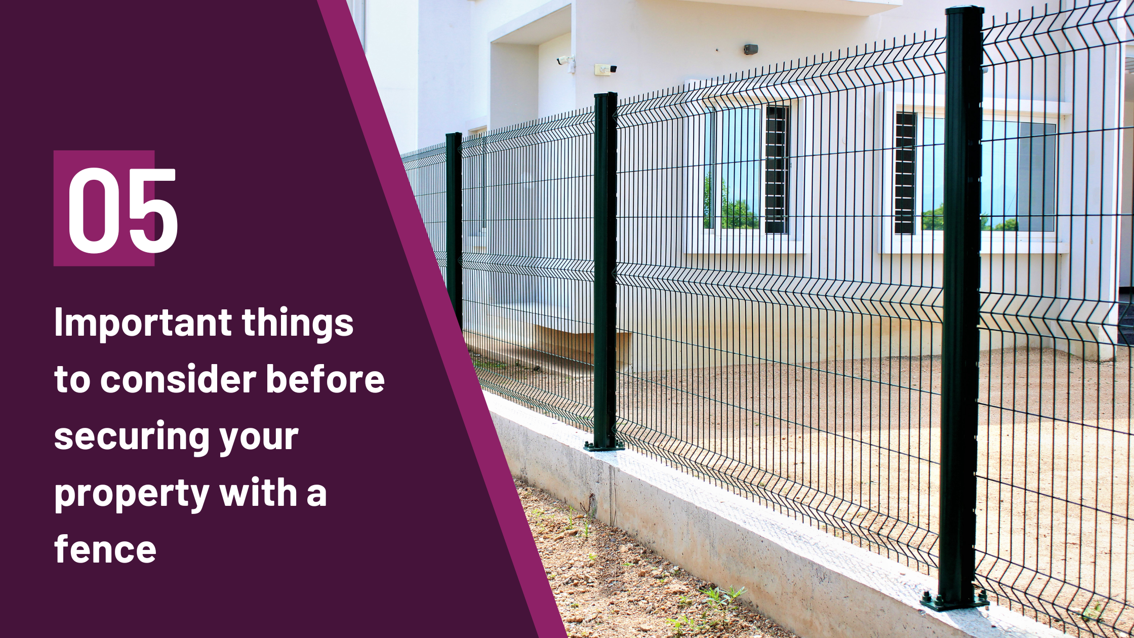 Read more about the article Planning to Fence Your Perimeter? Don’t Miss Out on These 5 Crucial Things